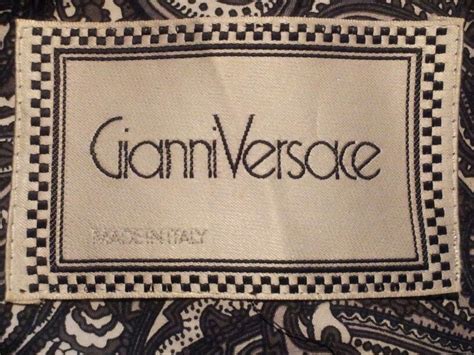 old versace shirts|vintage gianni versace label.